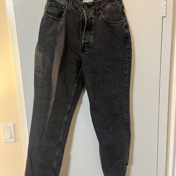 Everlane The '90s Cheeky Hourglass Jean Size 29 in Washed Black, Brand New - Picture 6 of 10